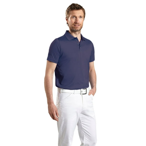 Glenmuir Mens Plain Mercerized Short Sleeve Polo Shirt 